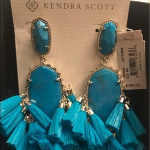 Kendra Scott Turquoise dangle earrings